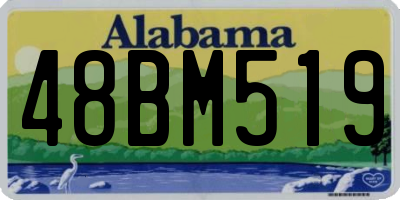 AL license plate 48BM519