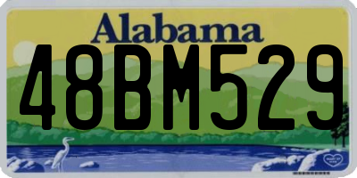 AL license plate 48BM529
