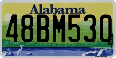 AL license plate 48BM530