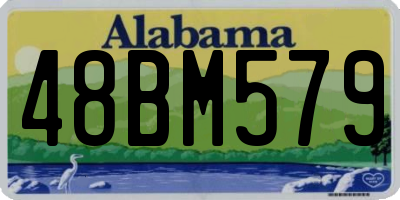 AL license plate 48BM579