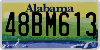 AL license plate 48BM613