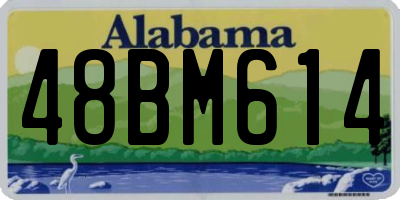 AL license plate 48BM614