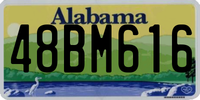 AL license plate 48BM616