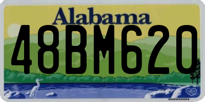 AL license plate 48BM620
