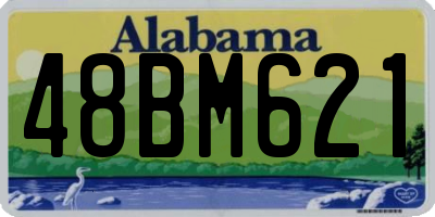 AL license plate 48BM621