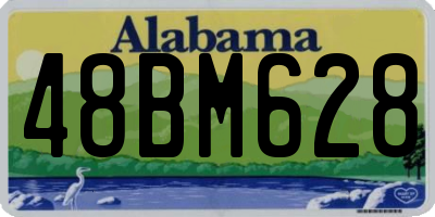 AL license plate 48BM628