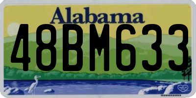 AL license plate 48BM633