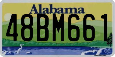 AL license plate 48BM661
