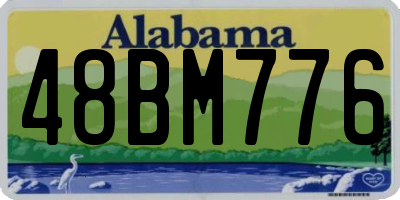 AL license plate 48BM776