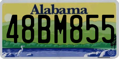 AL license plate 48BM855