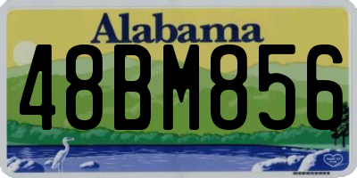 AL license plate 48BM856