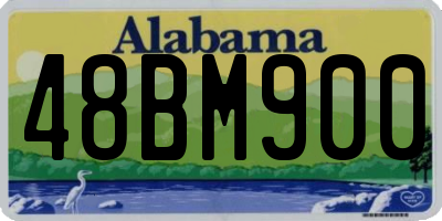 AL license plate 48BM900
