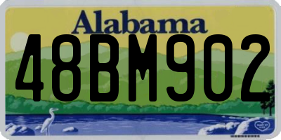 AL license plate 48BM902