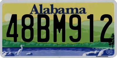 AL license plate 48BM912