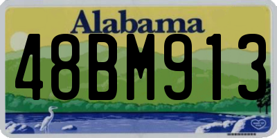 AL license plate 48BM913