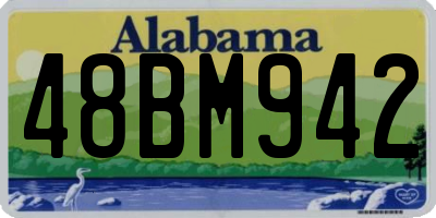 AL license plate 48BM942