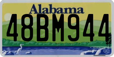 AL license plate 48BM944