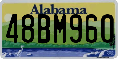 AL license plate 48BM960