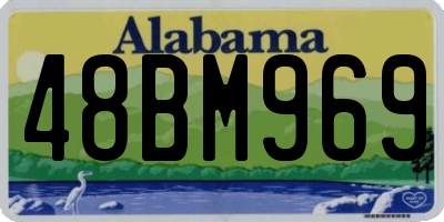 AL license plate 48BM969