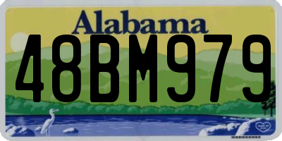 AL license plate 48BM979