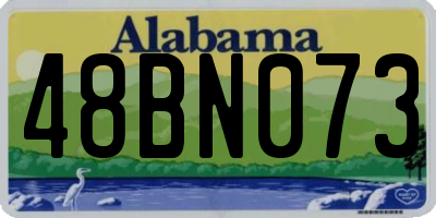 AL license plate 48BN073