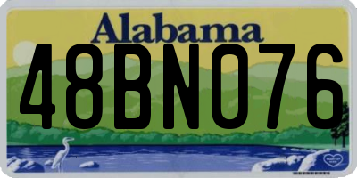 AL license plate 48BN076
