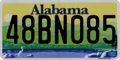 AL license plate 48BN085