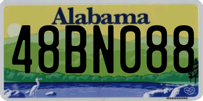 AL license plate 48BN088