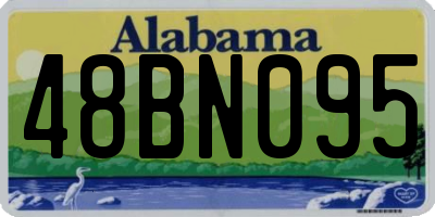 AL license plate 48BN095