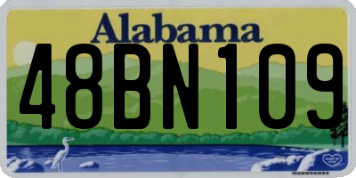 AL license plate 48BN109
