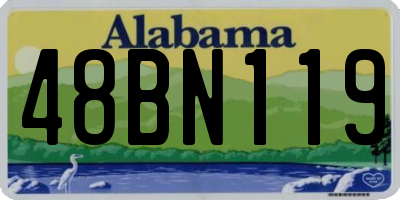 AL license plate 48BN119