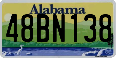 AL license plate 48BN138