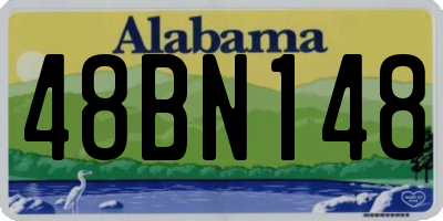 AL license plate 48BN148