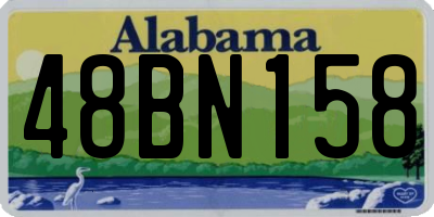 AL license plate 48BN158
