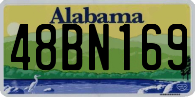 AL license plate 48BN169