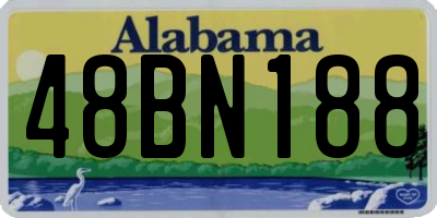 AL license plate 48BN188