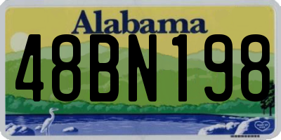 AL license plate 48BN198