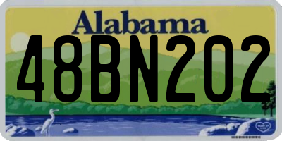 AL license plate 48BN202