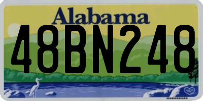 AL license plate 48BN248