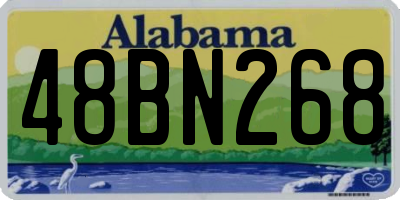 AL license plate 48BN268