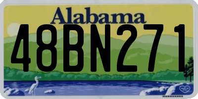AL license plate 48BN271
