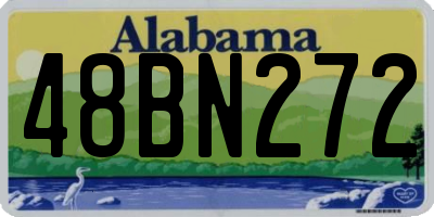 AL license plate 48BN272