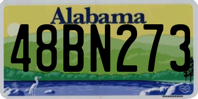 AL license plate 48BN273
