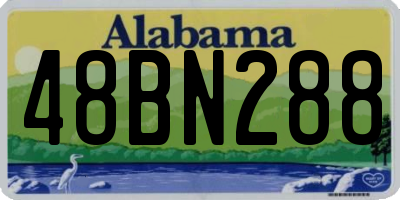 AL license plate 48BN288
