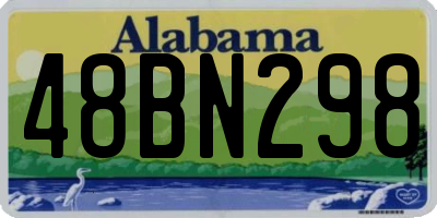 AL license plate 48BN298