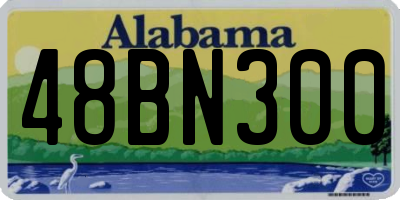 AL license plate 48BN300