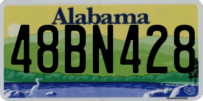 AL license plate 48BN428