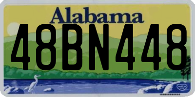 AL license plate 48BN448