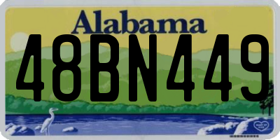 AL license plate 48BN449