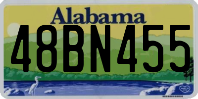 AL license plate 48BN455